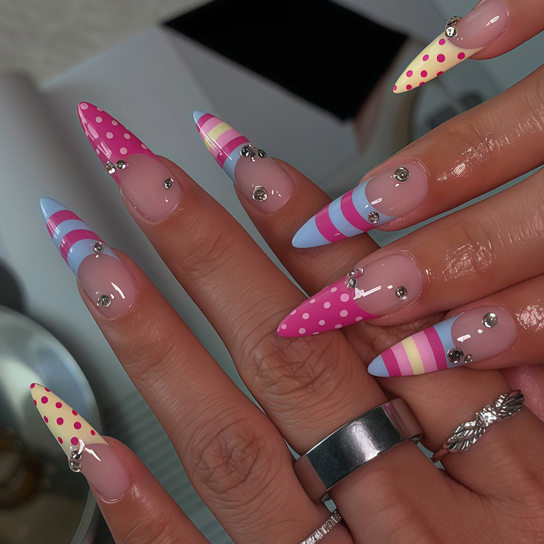 Decorative Stiletto Nail Art Tips Stornfield