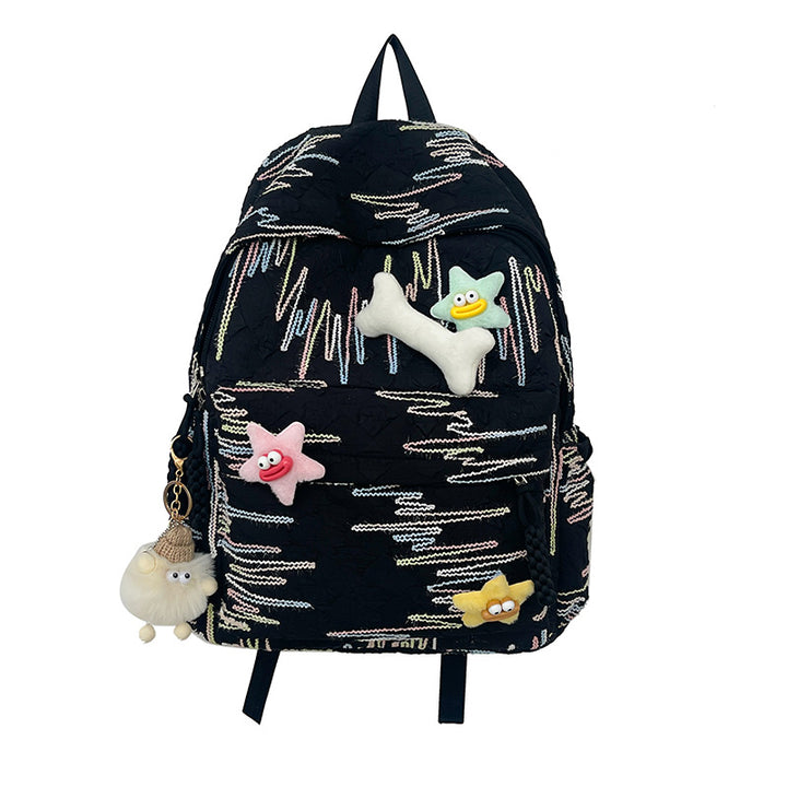 Fun-Themed Plush Backpack Stornfield