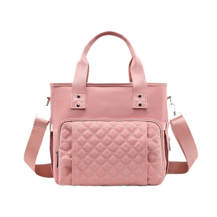 Quilted Multi-Compartment Tote Bag Stornfield