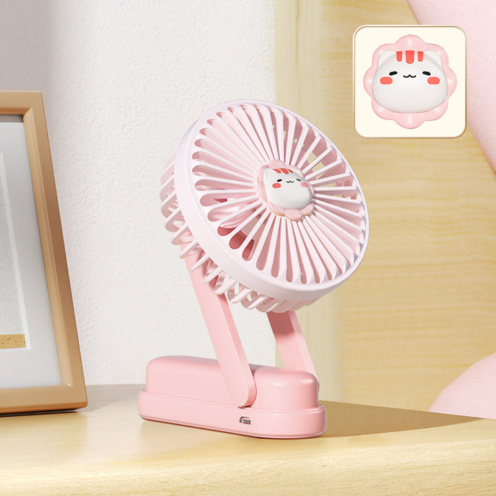 Women's Portable Mini Fan with Creative Designs Stornfield