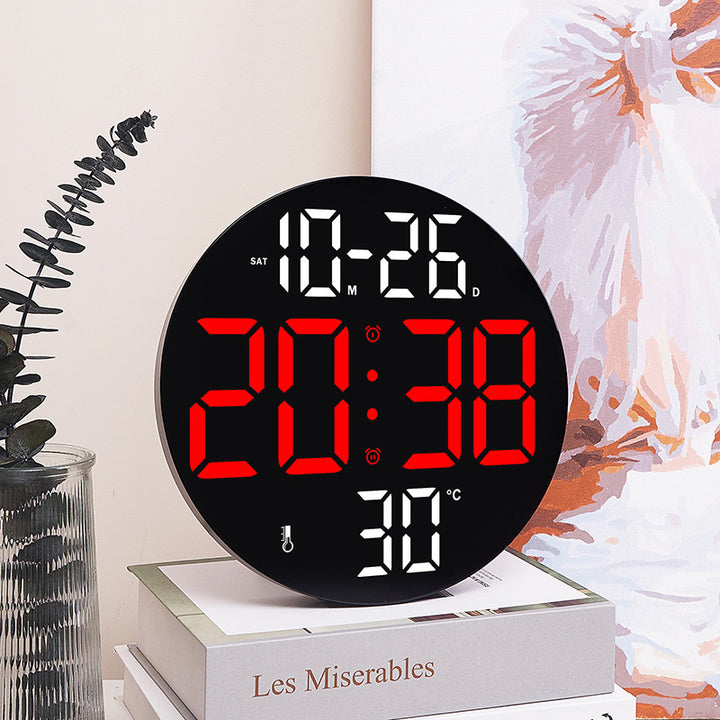 Digital wall clock with temperature and hygrometer function Stornfield