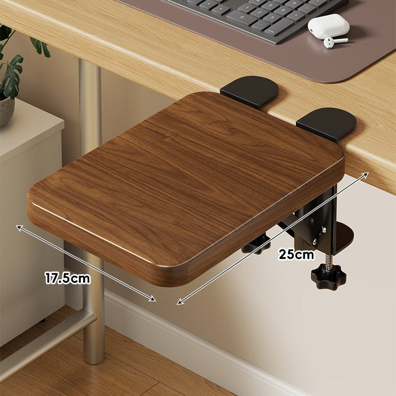 Extra-Wide Low-Profile Under-Desk Slide-Out Keyboard and Mouse Platform