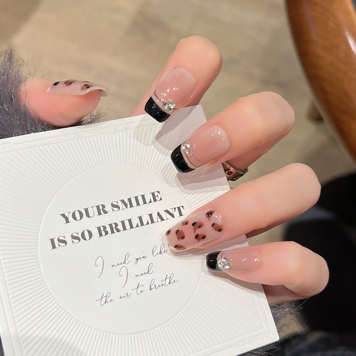 Premium Decorative Animal Print Press-On Nails Stornfield