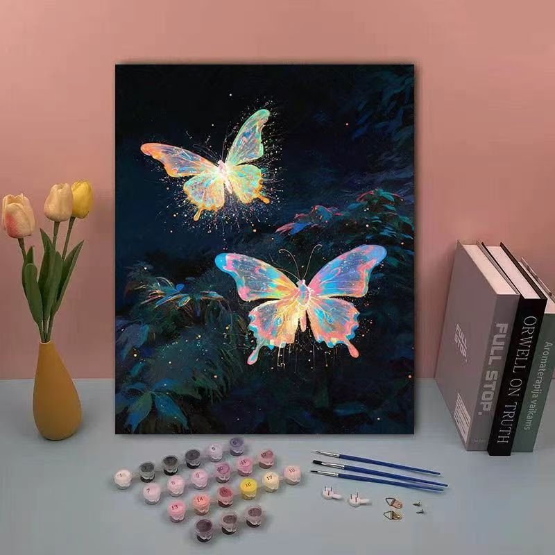 DIY Butterfly Paint by Numbers Kit Stornfield