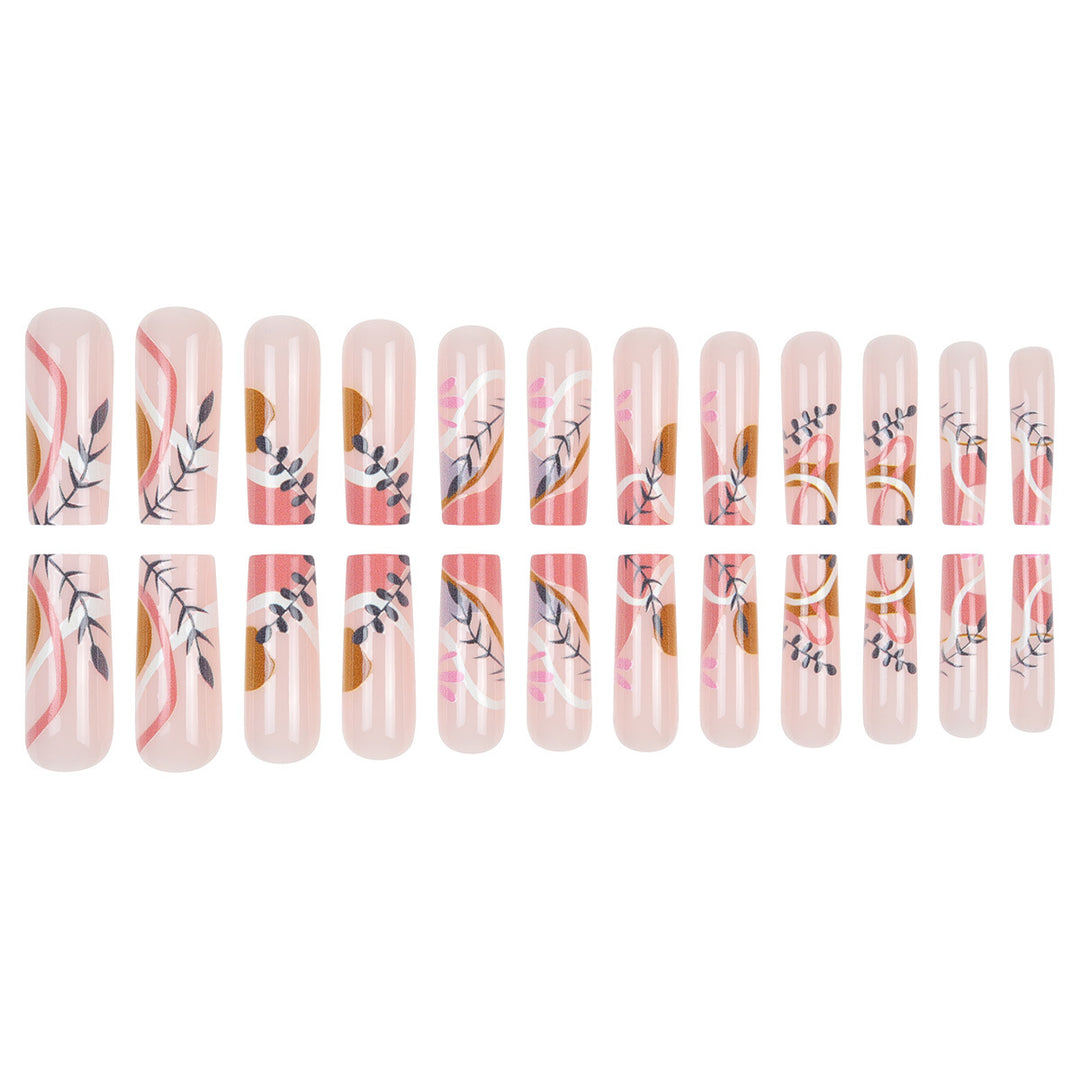 Floral Art Press-On Nails Stornfield