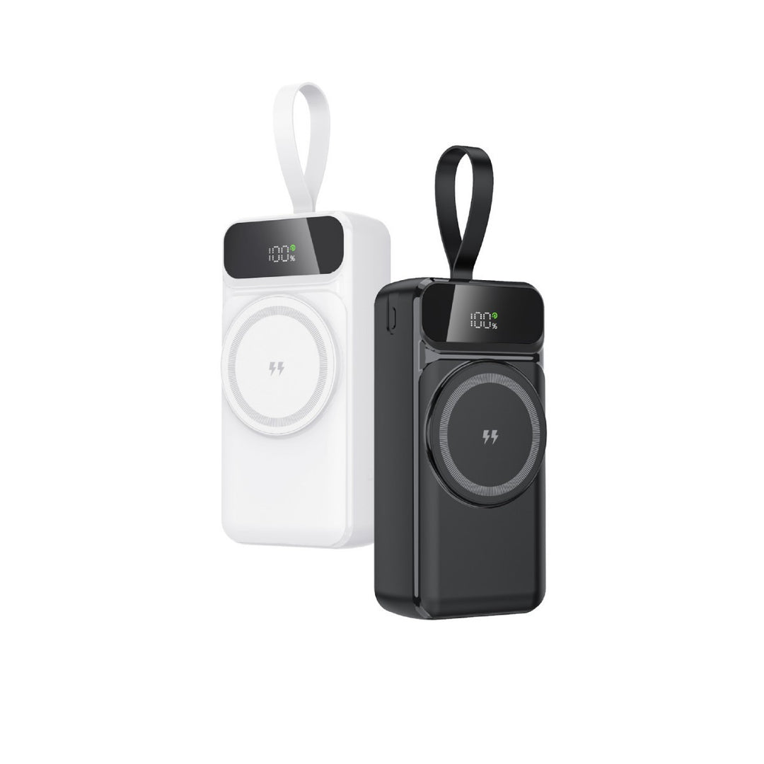Portable Wireless Powerbank with Intelligent Charging Management and Digital Display Stornfield