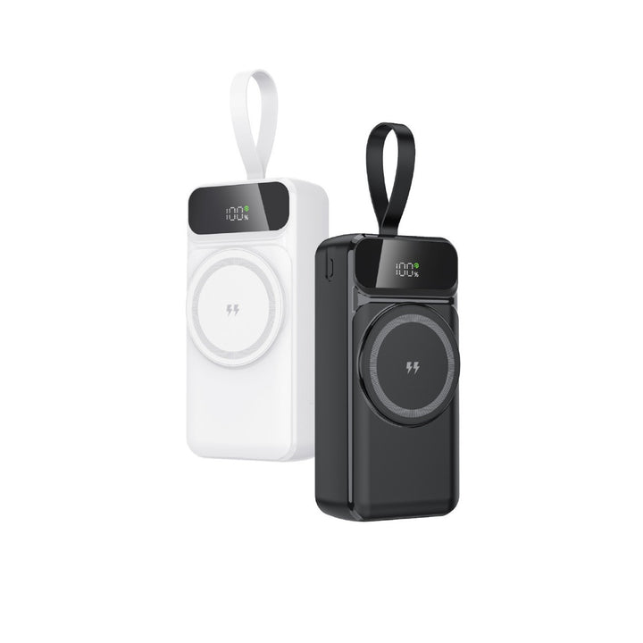 Portable Wireless Powerbank with Intelligent Charging Management and Digital Display Stornfield