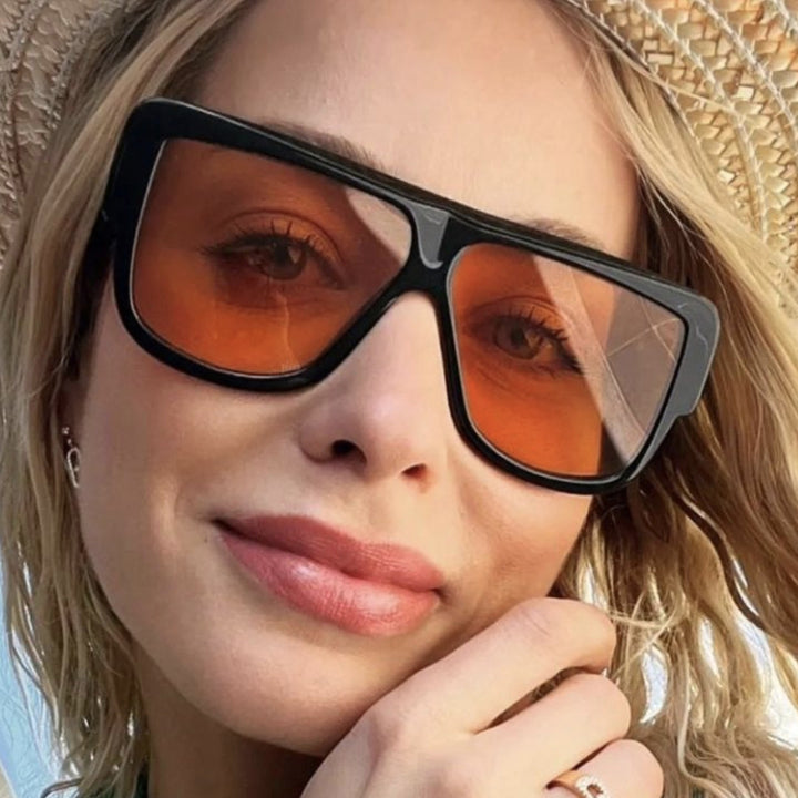 Ladies square sunglasses with distinctive frame Stornfield