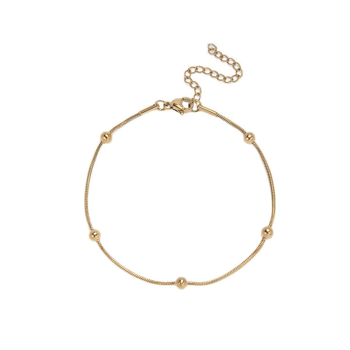 Adjustable Beaded Chain Bracelet Stornfield