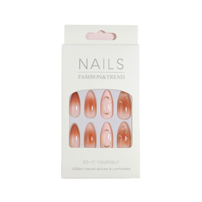 DIY Elegant Press-On Nail Art Set Stornfield