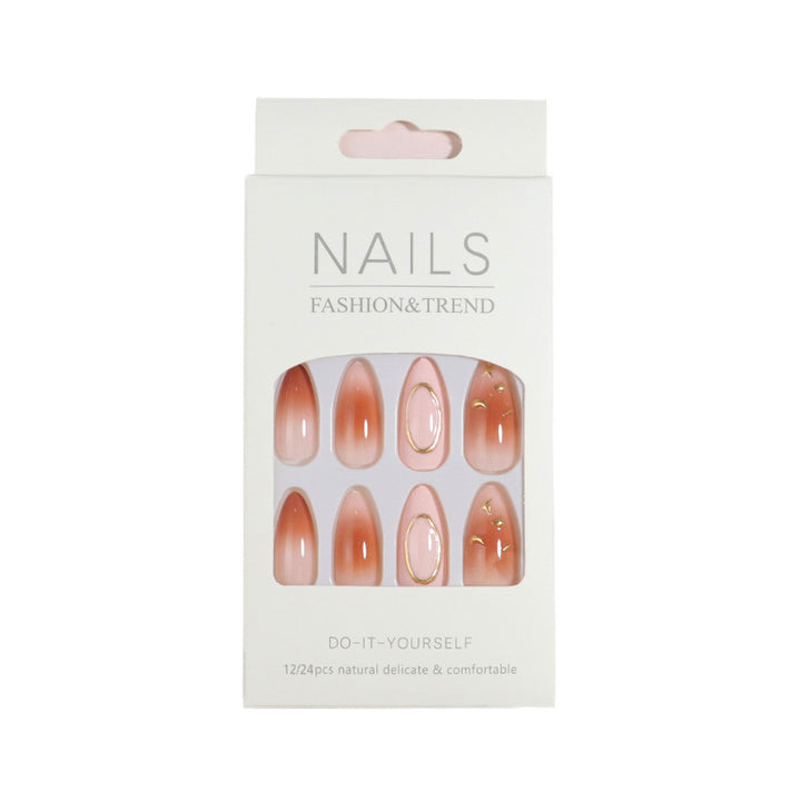 DIY Elegant Press-On Nail Art Set Stornfield