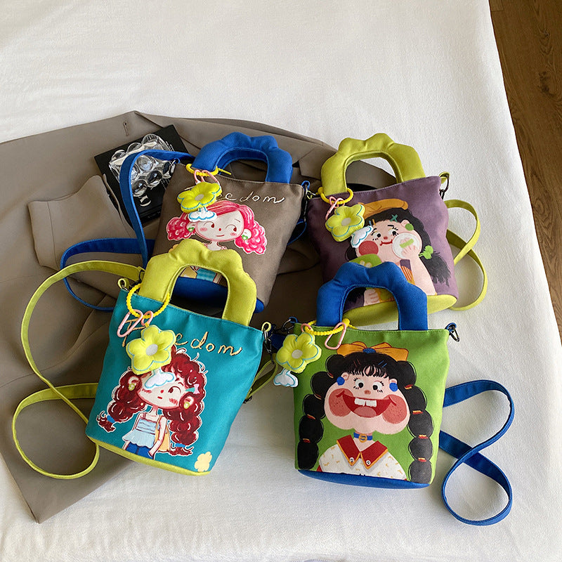 Plush handbag in the cheeky children's motif Stornfield