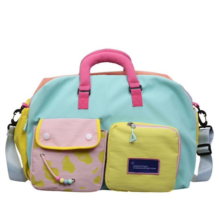 Playful Patterned Weekender Duffle Bag Stornfield