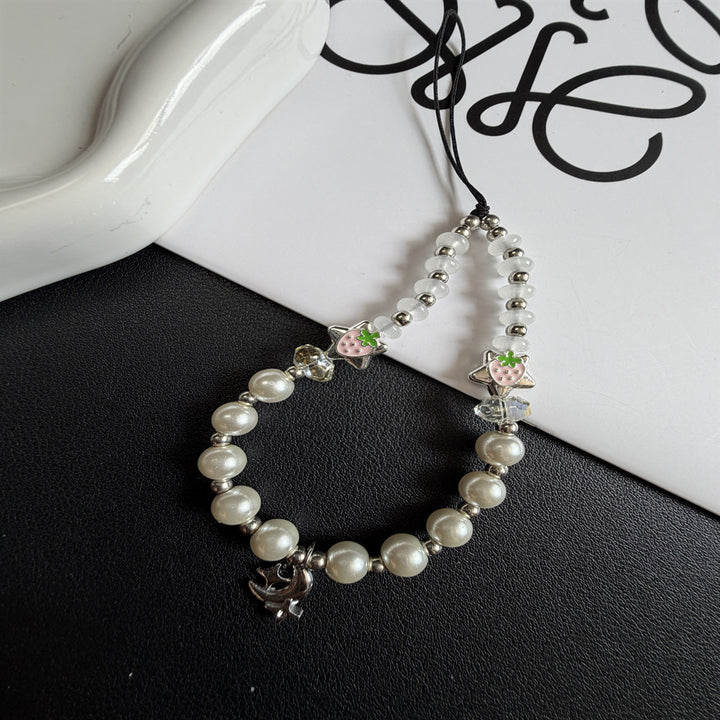 Playful Pearl and Charm Exaggerated Necklace Stornfield