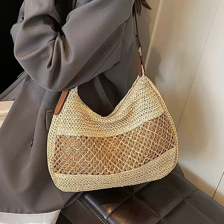 Handcrafted Backpack Bag in Natural Look Stornfield