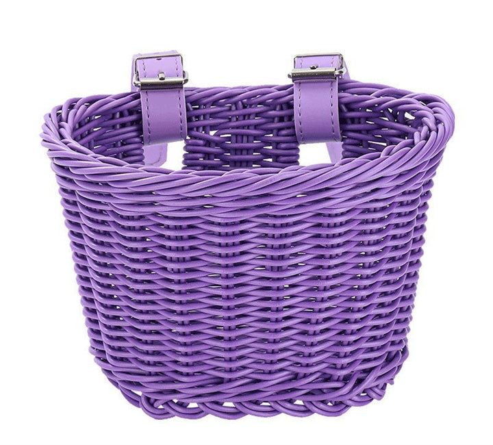 Durable Woven Bicycle Storage Basket Stornfield