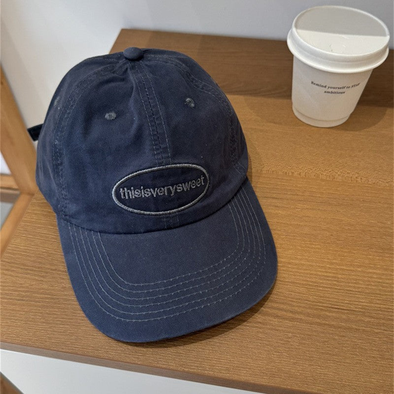 Men's Casual Distressed Cotton Baseball Cap Stornfield