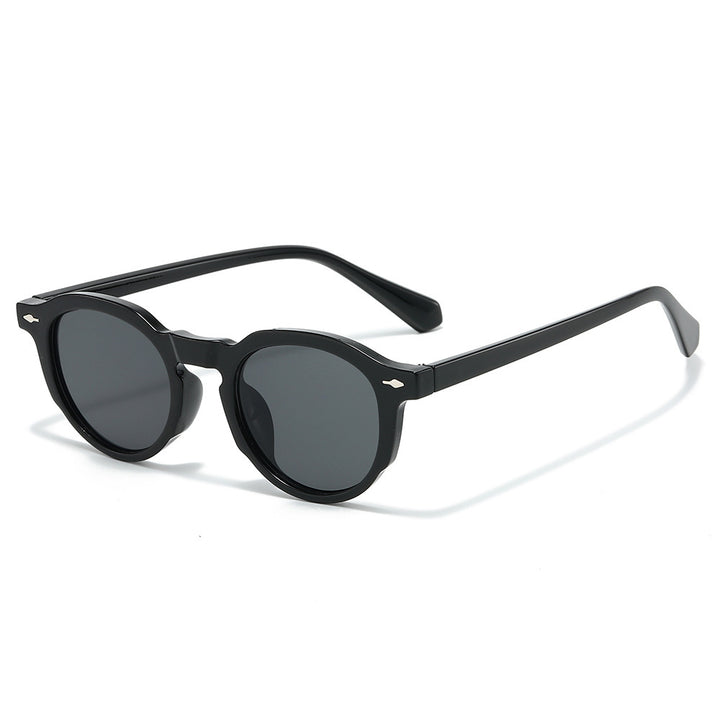 Stylish Retro Oval Frame Sunglasses Stornfield
