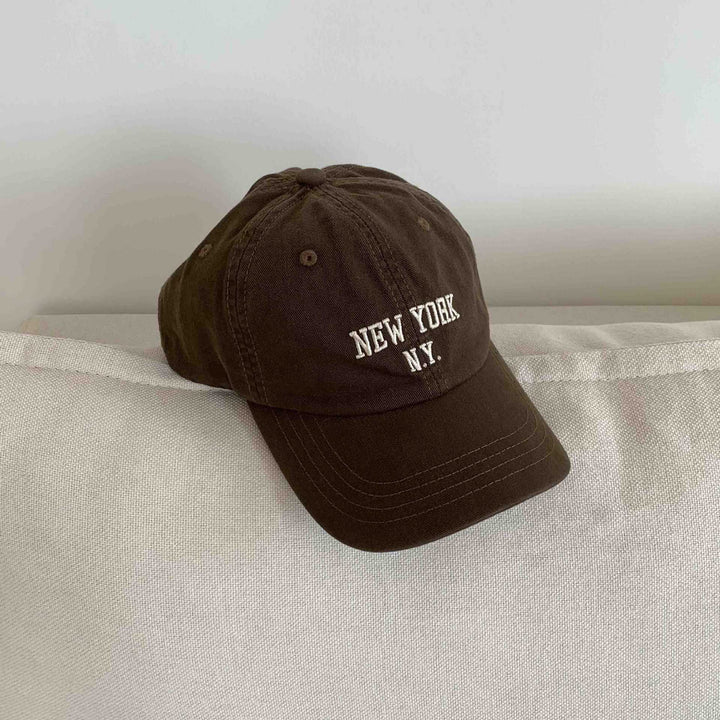 Unisex Embroidered New York Statement Baseball Cap Stornfield