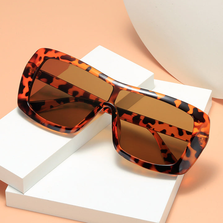 Women's stylish oversized sunglasses in futuristic design Stornfield