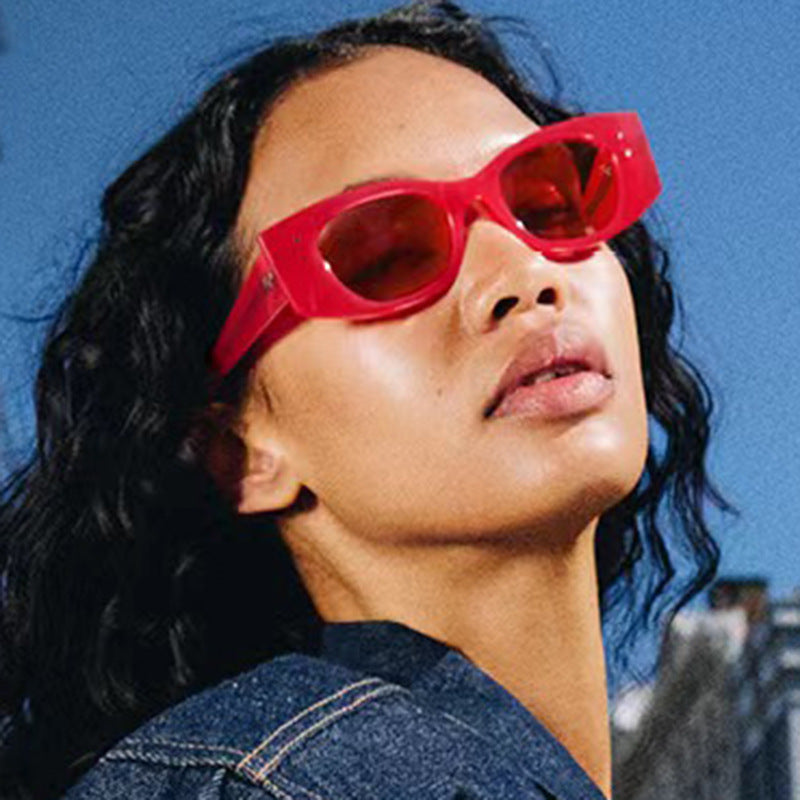 Women's trendy Cat-Eye sunglasses with elegant plastic frame Stornfield