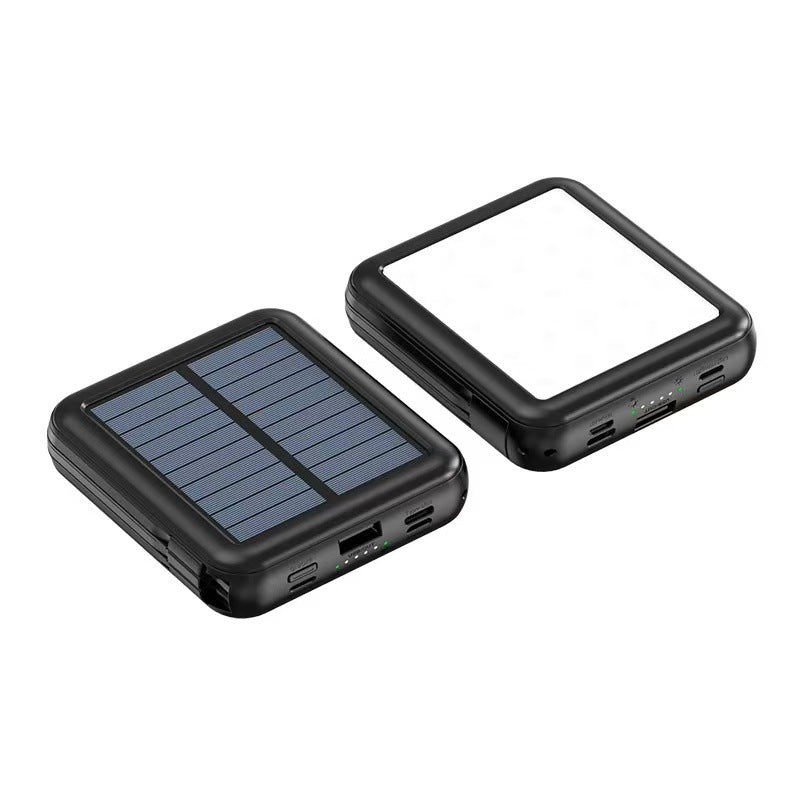 Solar lamp with integrated power bank Stornfield