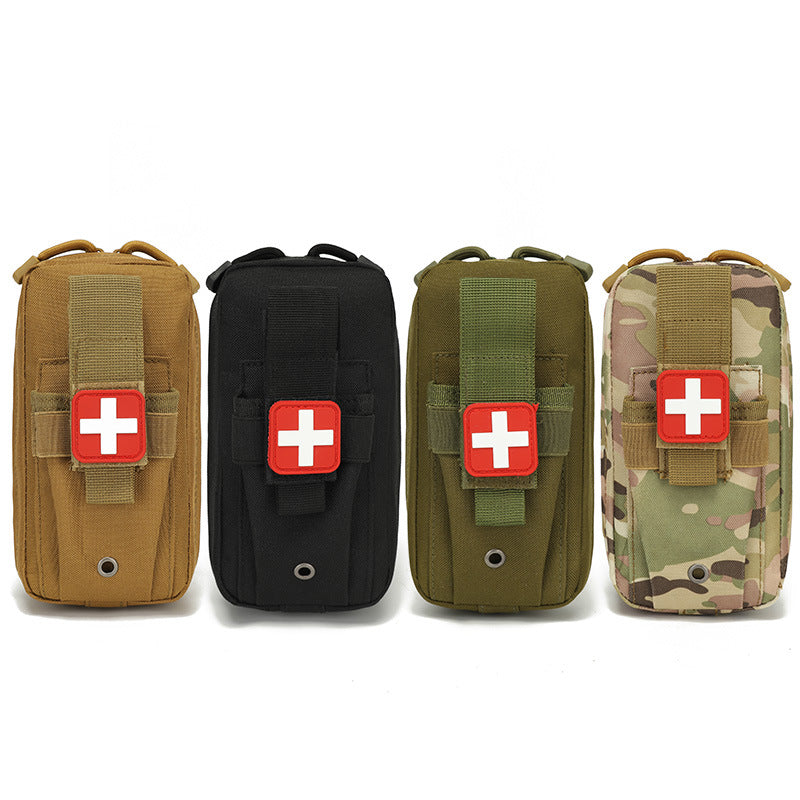 tactical MOLLE first aid pouch heavy-duty nylon drainage grommet organizer Stornfield