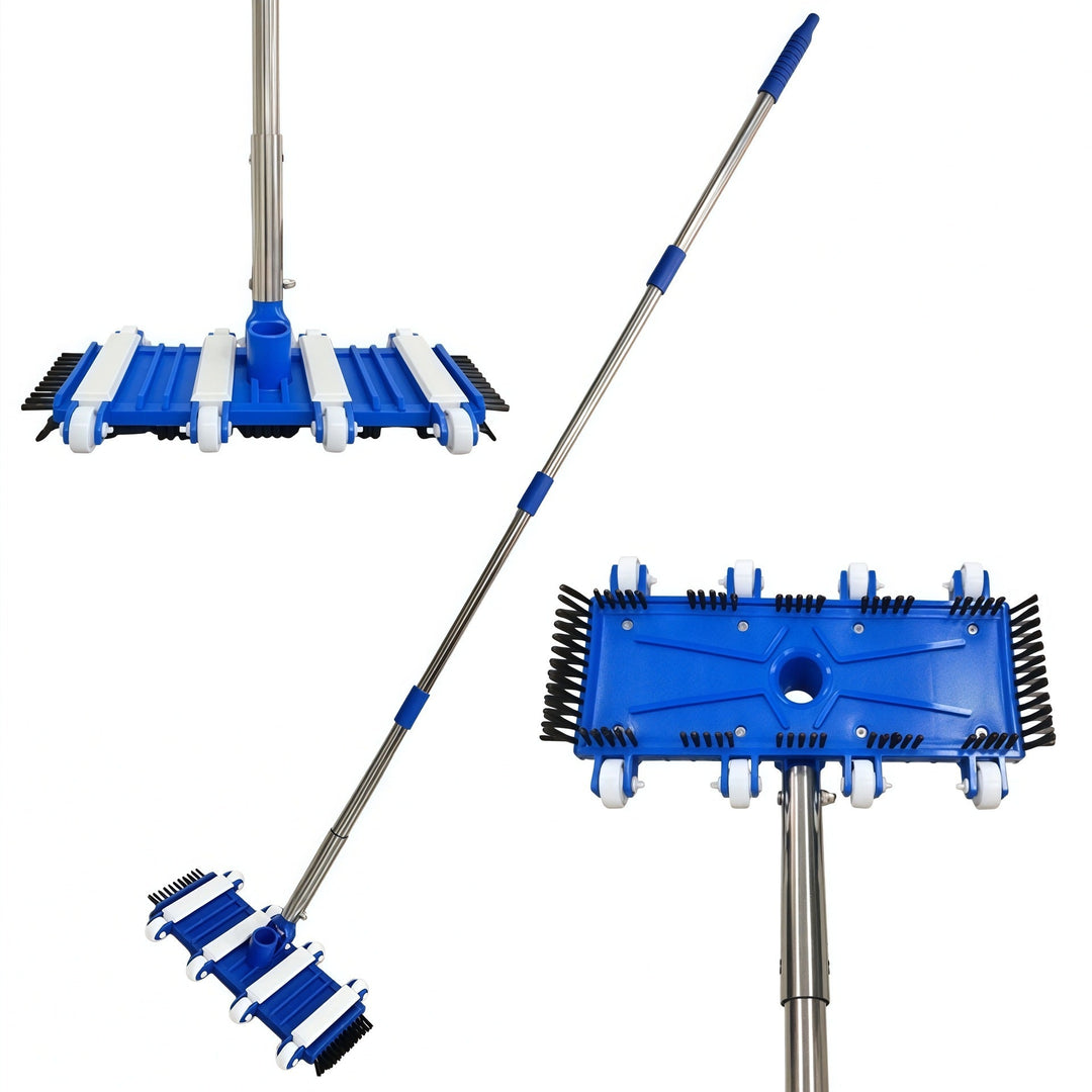 Professional telescopic stainless steel car wash and detailing mop kit Stornfield