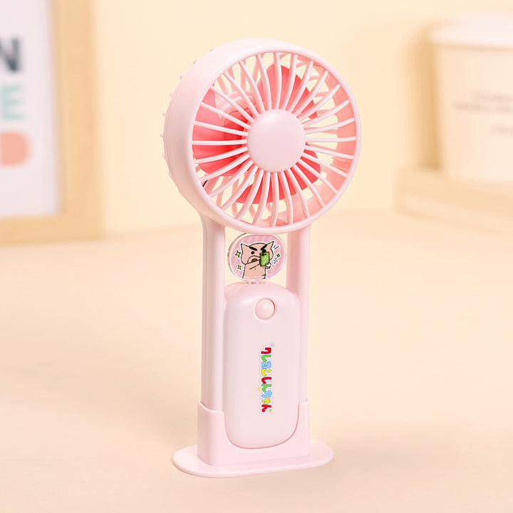 Ladies Portable Battery Hand Fan with Multifunctional Design Stornfield
