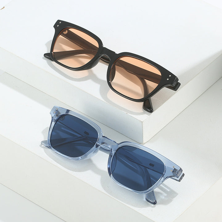 Elegant Oversized Square Frame Glasses Stornfield