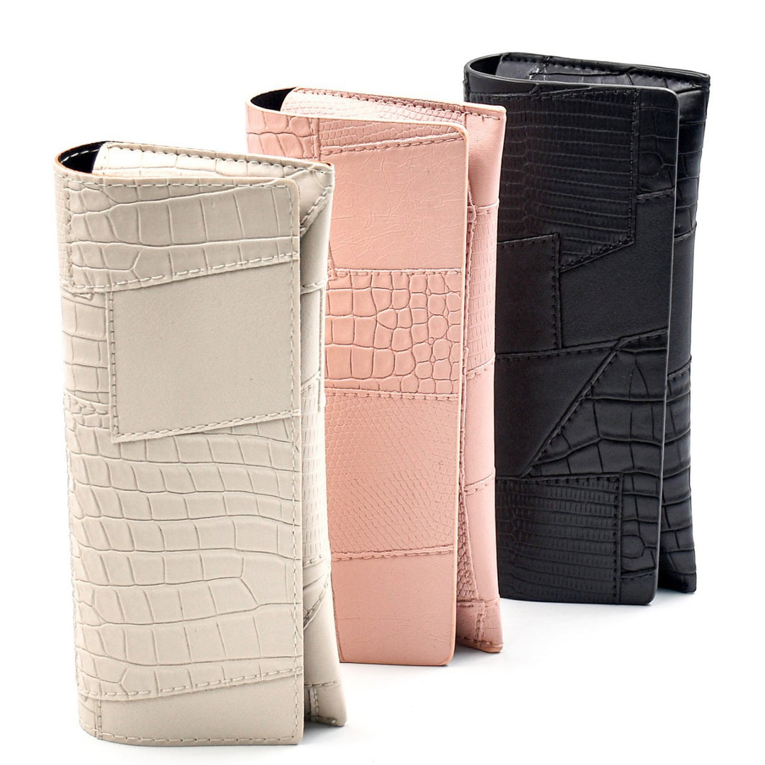Luxury Croc-Embossed Clutch Wallet Stornfield