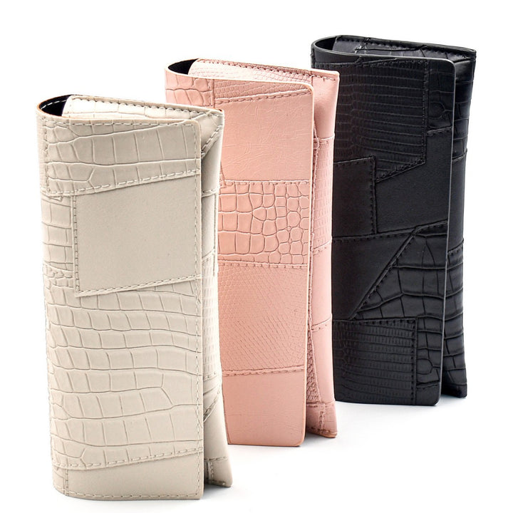 Luxury Croc-Embossed Clutch Wallet Stornfield