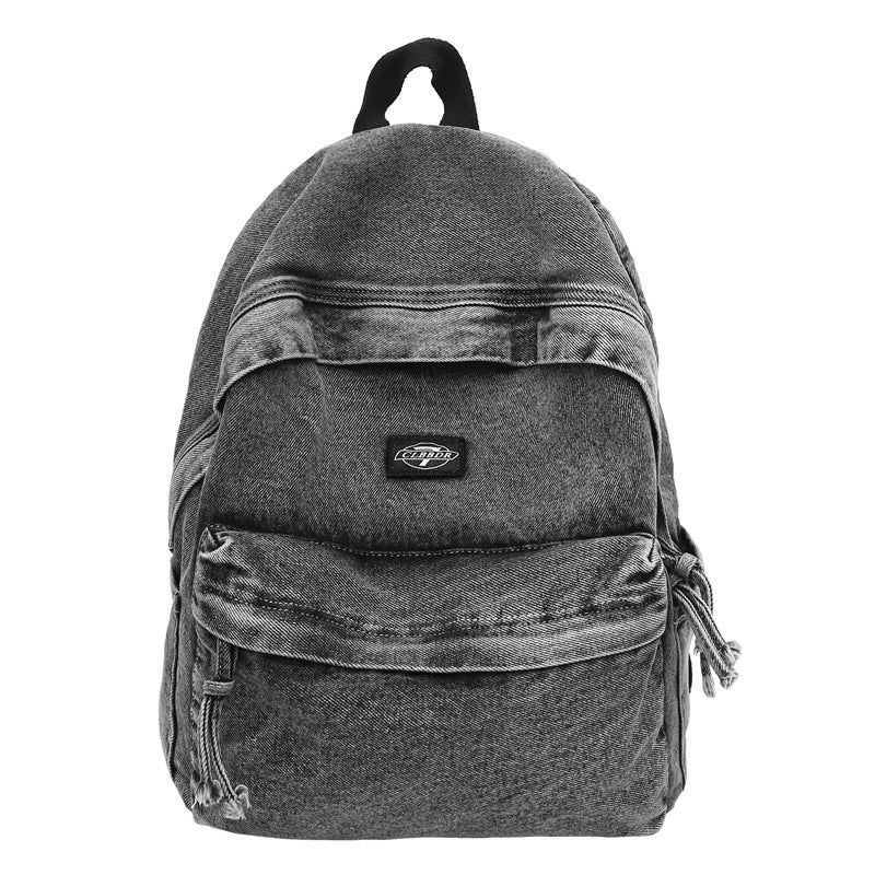 Casual Denim School Backpack Stornfield