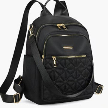 Elegant Quilted Multi-Pocket Backpack Stornfield