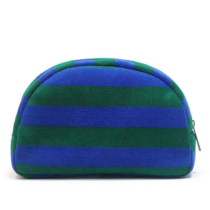 Stylish Striped Makeup Bag