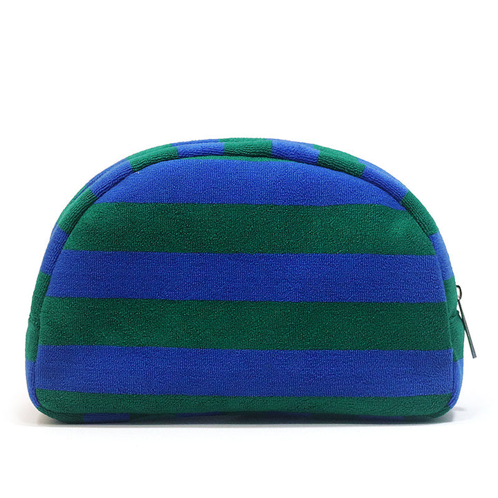 Stylish Striped Makeup Bag