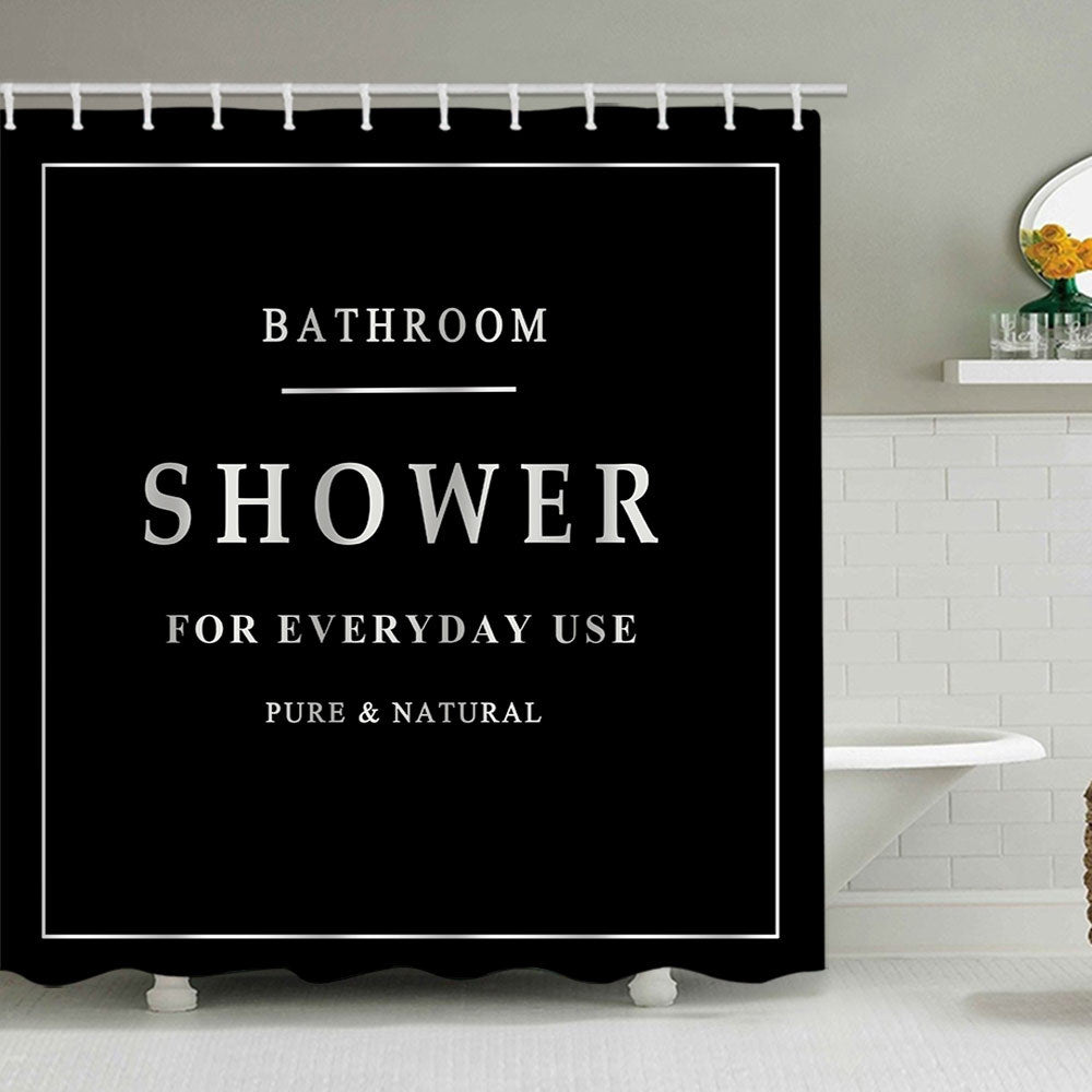 Elegant Bathroom Shower Curtain Stornfield