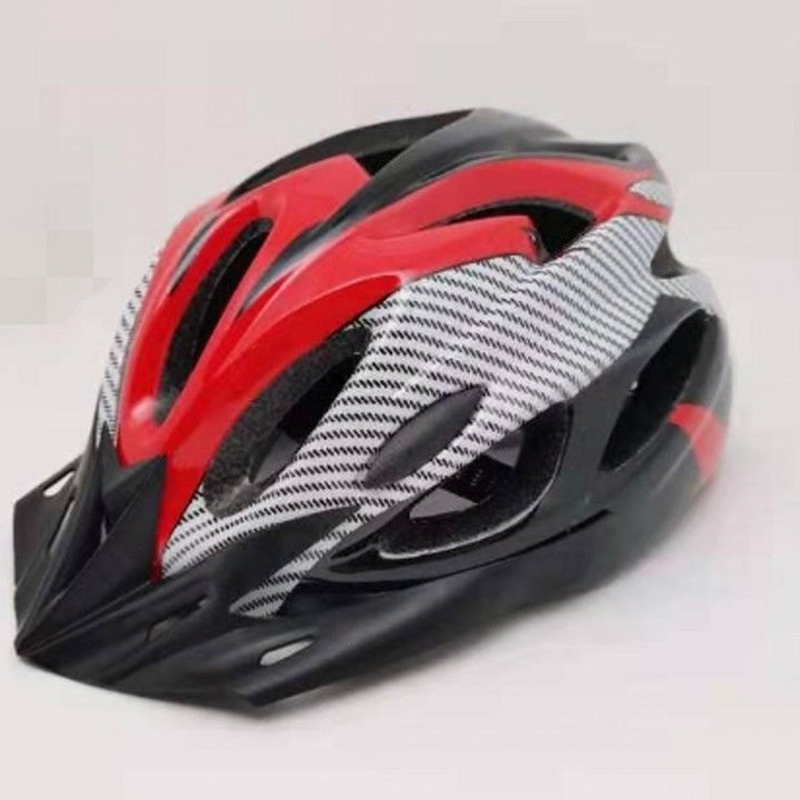 ventilated in-mold mountain cycling helmet with detachable visor and micro-adjust fit Stornfield