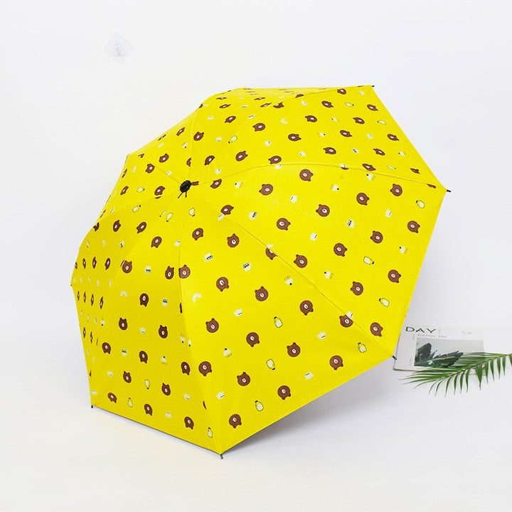 Women's creative folding umbrella with animal motif Stornfield