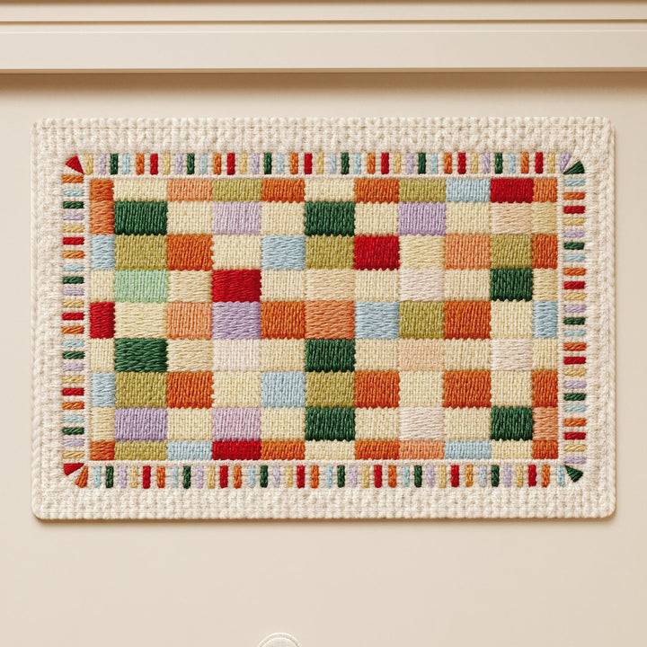 Colorful Geometric Kitchen Mat