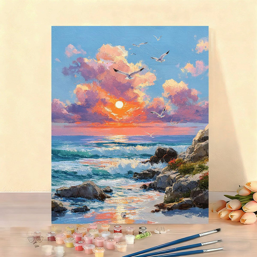 DIY Paint by Numbers Kit Stornfield