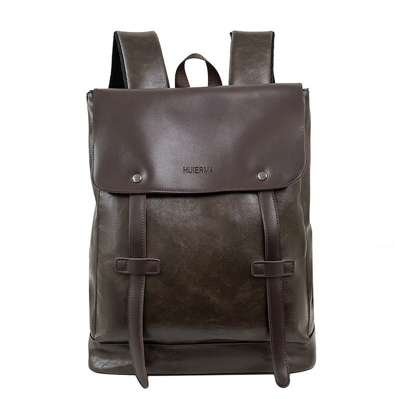 Stylish Faux Leather Backpack Stornfield