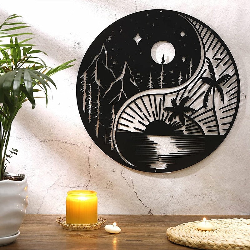 Stornfield | Black Metal Wall Art Home Decor