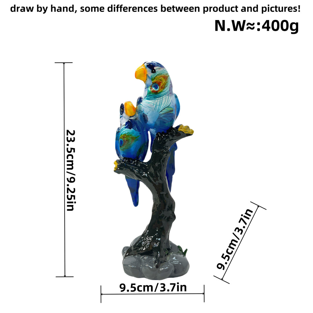 Artistic Parrot Sculpture Stornfield
