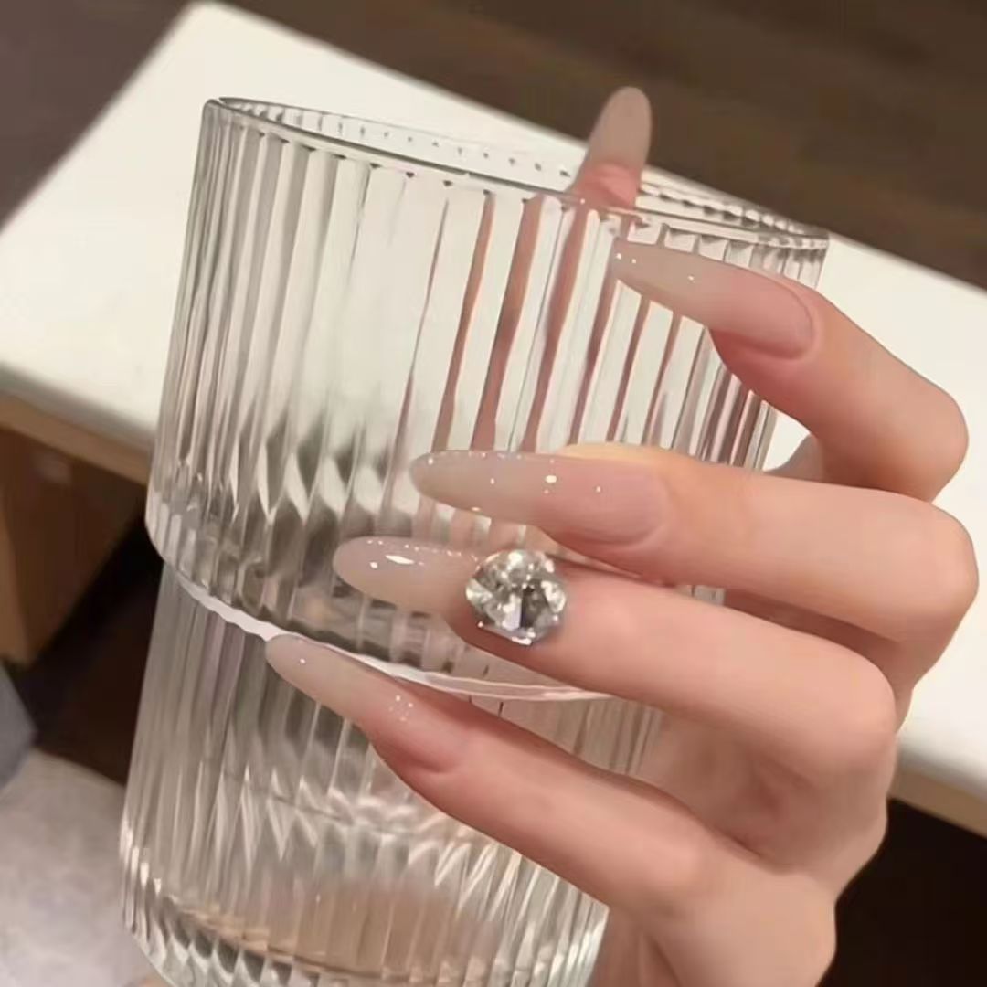 Artistic Press-On Nail Set with Unique Designs Stornfield
