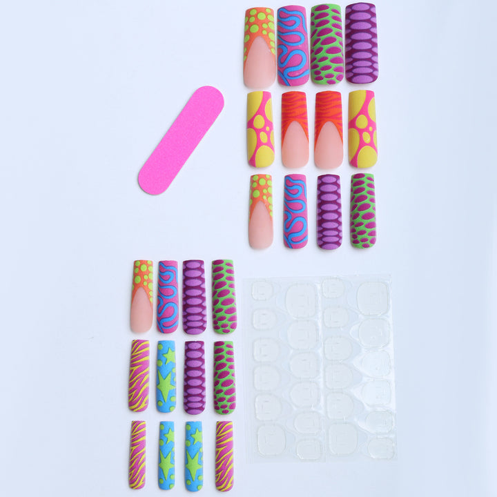 Artificial nails with extravagant design variety Stornfield