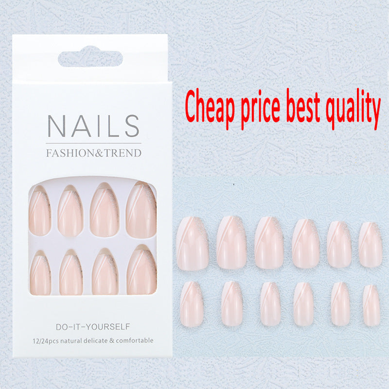 Artistic Graphic Press-On Nail Set Stornfield