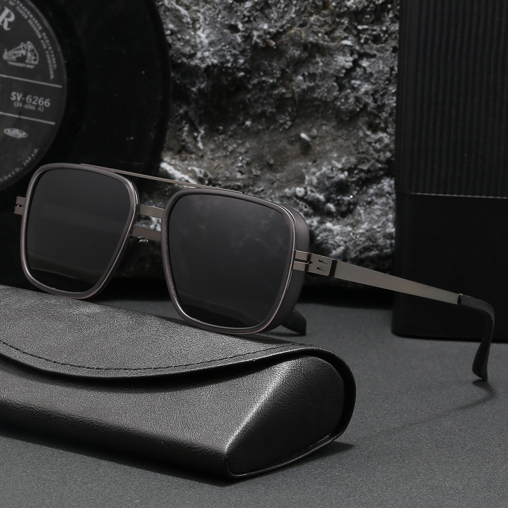 Men's Premium Sunglasses in Modern Square Design Stornfield