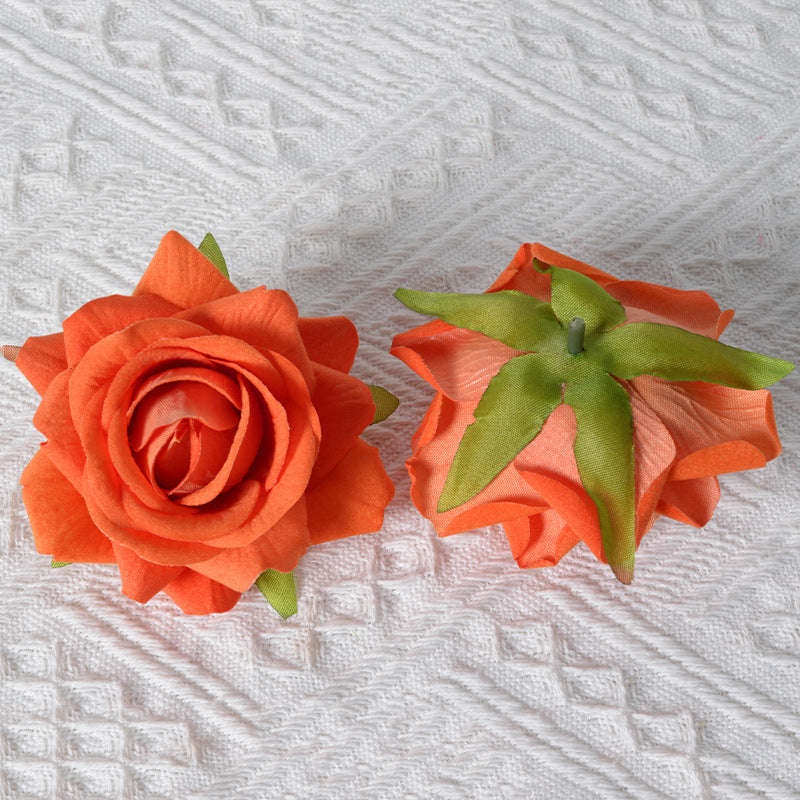 Elegant Fabric Rose Hair Clip