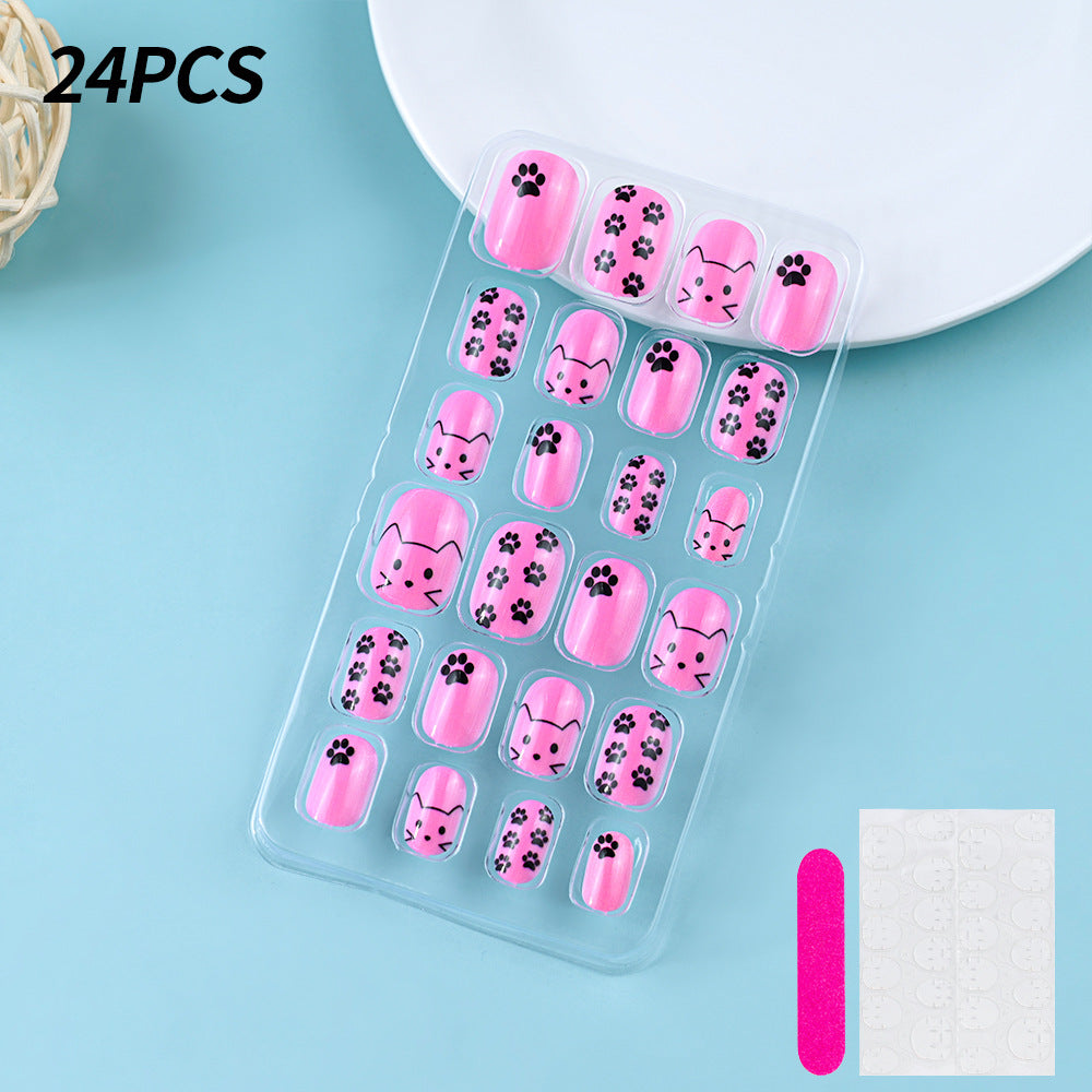 Themed Summer Beach Nail Art Press-On Nails Stornfield